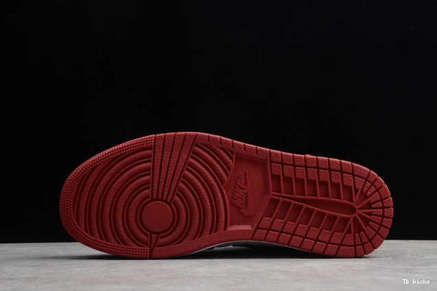Reps TBK Low Jordan Black 1 Air 553558-116 Toe 0820